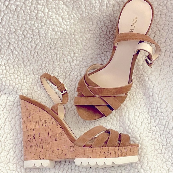 Nine West wedge sandals - Picture 2 of 5